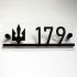 Номер квартири на двері
