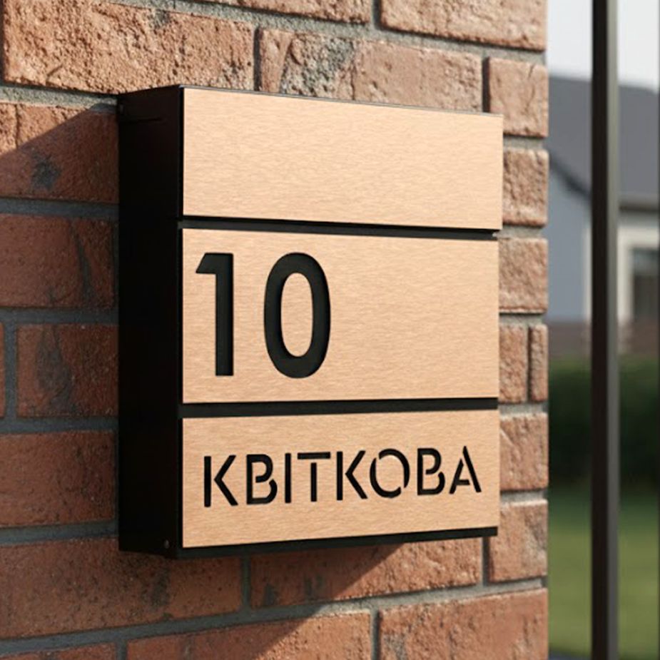 Поштова скринька для заміського будинку