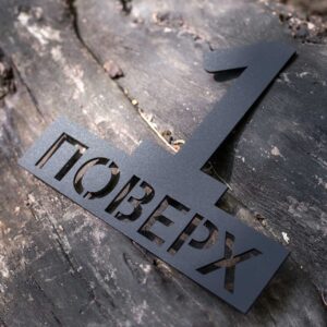 Номер квартири на двері